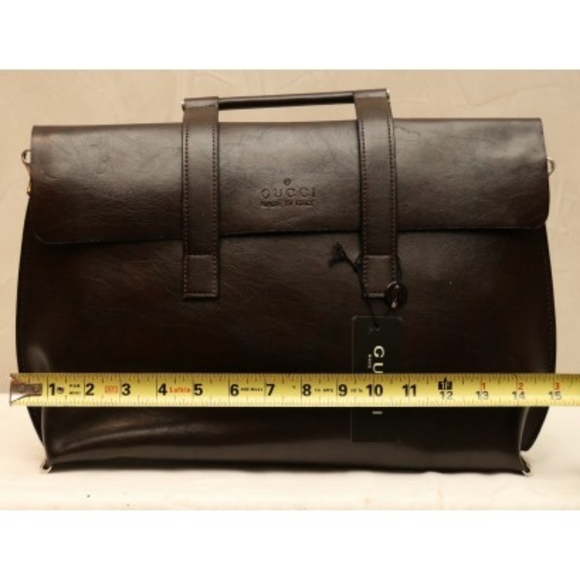 NGucci Leather attache bag brand new  with tags. - Picture 8 of 9